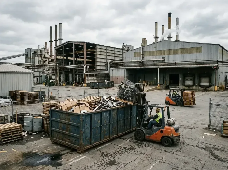 industrial-factory-scrap-conta-003 — frequently asked questions, Cheap Roll-off Dumpster Rentals in Bellevue, PA